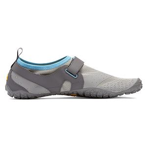 Vibram V-Aqua Light Grey/Blue Womens Watersports Shoes | India-213845